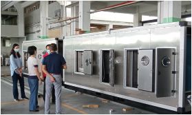 GUANGZHOU JETEX-LLOYD'S MACHINERY LTD ligne de production du fabricant